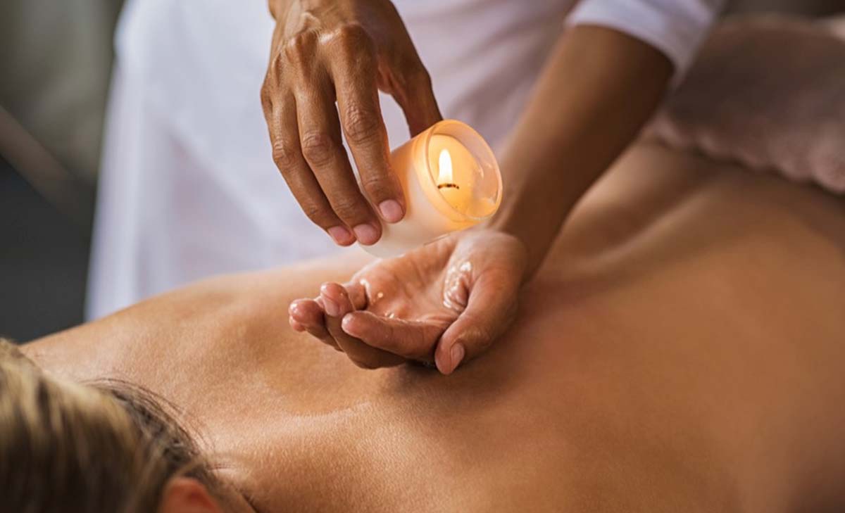 Massagem com Velas