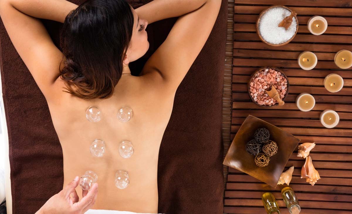 Massage with Suction Cups